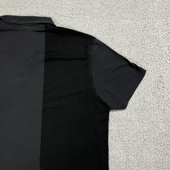 Nike Polo Shirt Mens Medium Gray Tennis Court Vintage Retro Agassi - Picture 13 of 15